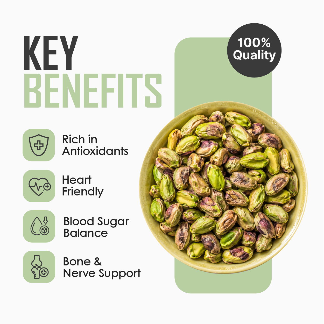 Pistachio Kernels (Without Shell) - Buy Shelled Pistachios