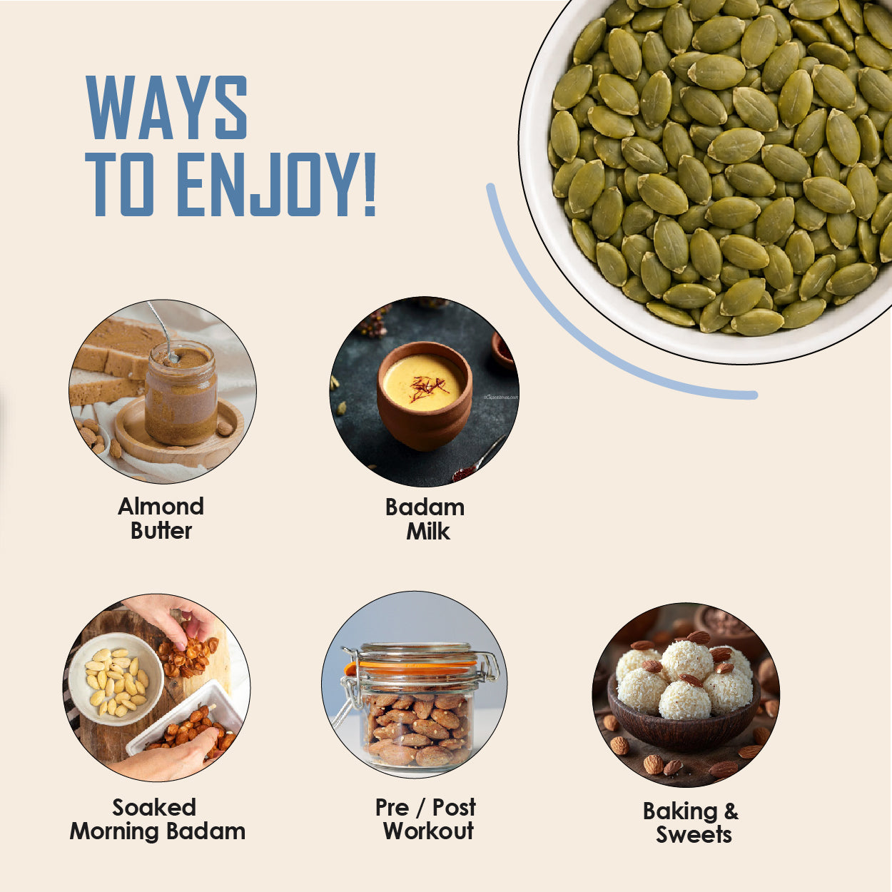 Pumpkin Seeds - Buy Raw Pumpkin Seeds